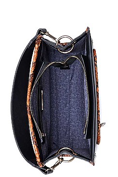 STYLISH KAI SATCHEL BAG WITH LONG STRAP JY17632