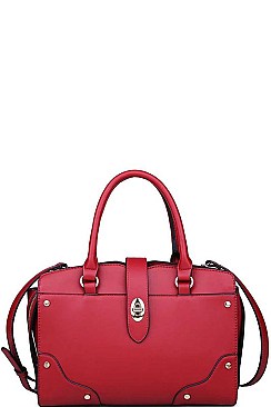 DELUXE CLEO SATCHEL BAG WITH LONG STRAP JY-17950