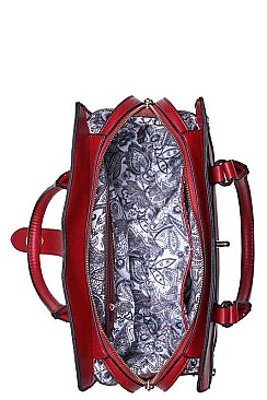 DELUXE CLEO SATCHEL BAG WITH LONG STRAP JY-17950