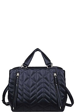 FANCY SIMONE SATCHEL WITH LONG STRAP JY-17990