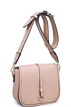 LUXURY WHITNEY FAUX LEATHER CROSSBODY BAG JY-18022ML