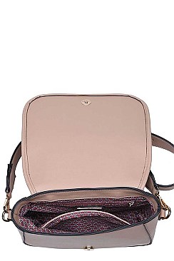 LUXURY WHITNEY FAUX LEATHER CROSSBODY BAG JY-18022ML