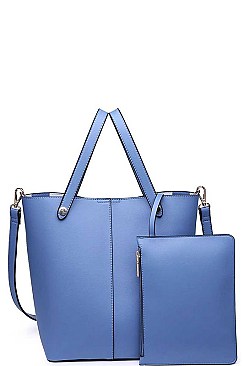 STYLISH LUXURY CAROLINA TOTE BAG WITH COIN PURSE JY-18191
