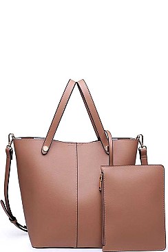 STYLISH LUXURY CAROLINA TOTE BAG WITH COIN PURSE JY-18191