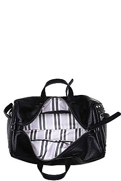 COOL LUXURY PALOMA MINI DUFFELBAG WITH SHOULDER STRAP JY-18279