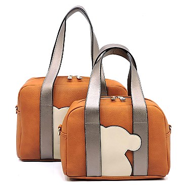 Fashion Bear 2-in-1 Boston Bag