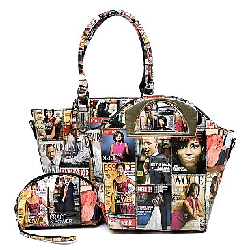 Magazine Cover Collage 3-in-1 Set