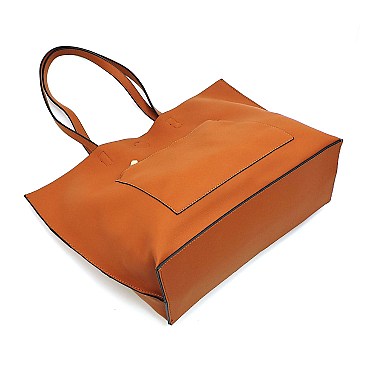 Reversible Tote and Pouch Set
