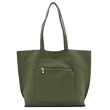 Reversible Tote and Pouch Set