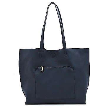 Reversible Tote and Pouch Set