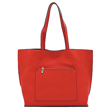 Reversible Tote and Pouch Set