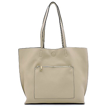 Reversible Tote and Pouch Set