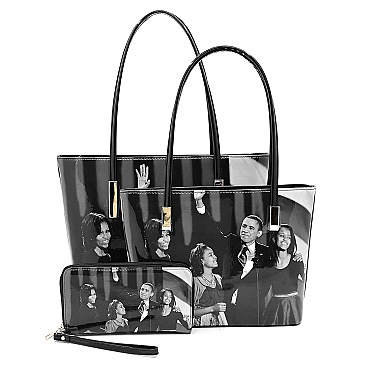 3-in-1 Magazine Cover Tote Set