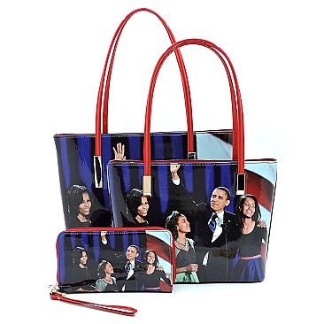 3-in-1 Magazine Cover Tote Set