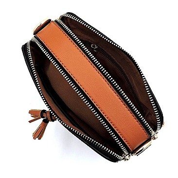 Convertible Tartan Plaid Check Cross Body Bag & Fanny Pack