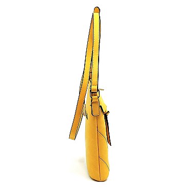 Chevron Pattern Tassel Accent Cross Body Messenger MH-BW2343