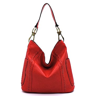 Fashion Whipstitch Bucket Shoulder Bag