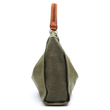 SASSY PERFORATED 2 WAY HOBO