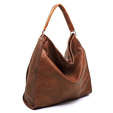 SASSY PERFORATED 2 WAY HOBO