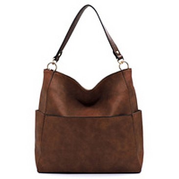Fashion Shoulder Bag with Whip stitched Strap
