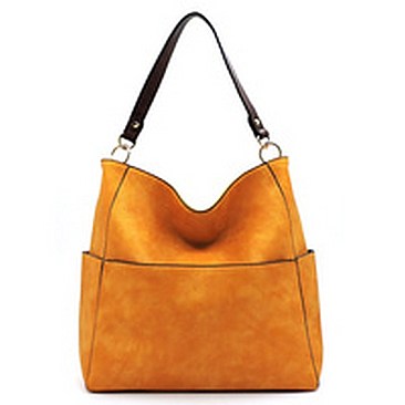 Fashion Shoulder Bag with Whip stitched Strap