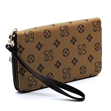2 IN 1 MONOGRAMMED COLOR BLOCK SATCHEL