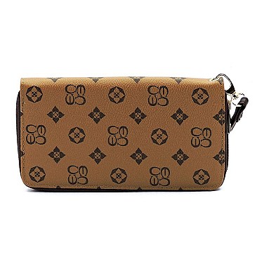 2 IN 1 MONOGRAMMED COLOR BLOCK SATCHEL