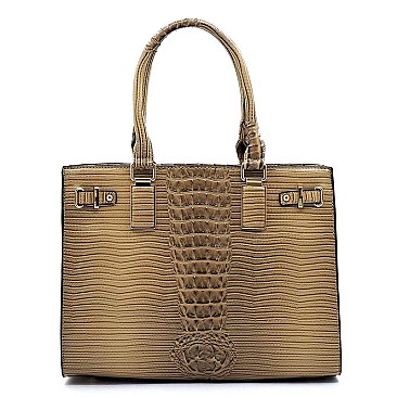 Croc 4-in-1 Boxy Satchel