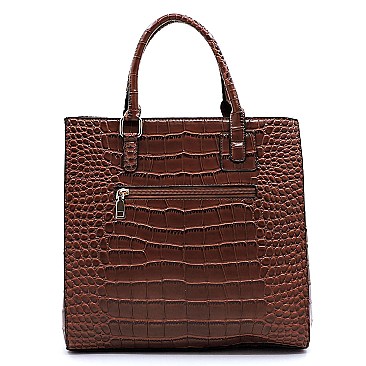Croc 2-in-1 Top Handle Satchel