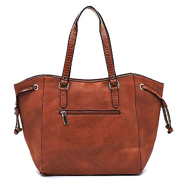 Croc Trimmed 2-in-1 Shopper