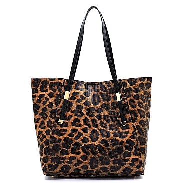 Leopard 3-in-1 Tote