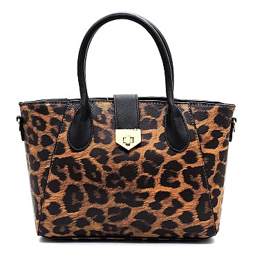 Leopard 3-in-1 Tote
