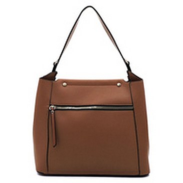 Fashion Zipper 2-in-1 Shoulder Bag