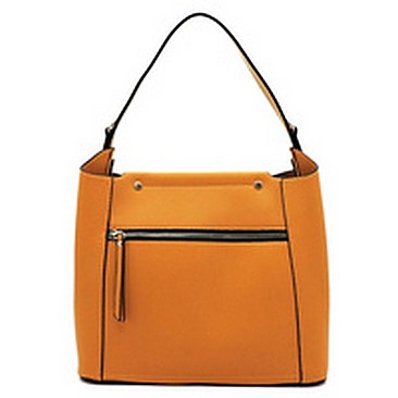 Fashion Zipper 2-in-1 Shoulder Bag
