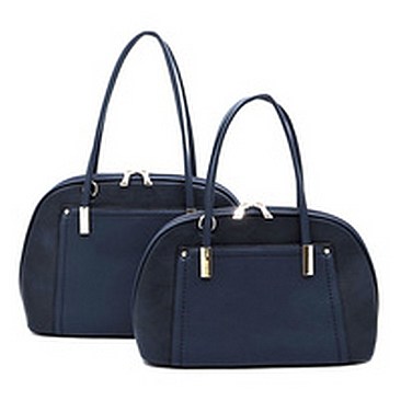 Front Pocket 2-in-1 Dome Satchel