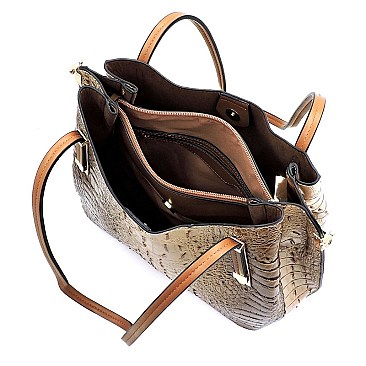 Croc 4-in-1 Boxy Satchel