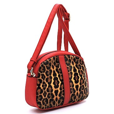 Leopard Colorblock 3-in-1 Backpack