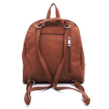 Leopard Colorblock 3-in-1 Backpack
