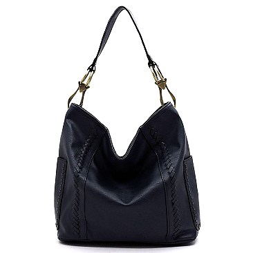 Fashion Whipstitch Bucket Shoulder Bag