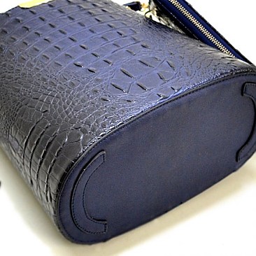 2 in 1 Alligator Skin Satchel & Wallet Set