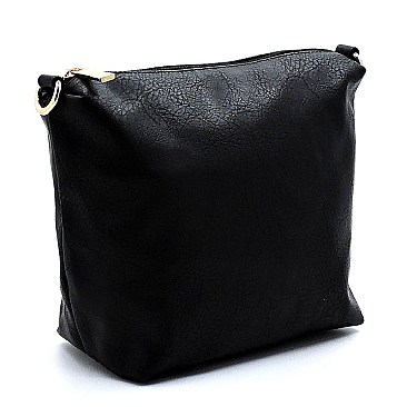 Fashion Zipper Python 2-in-1 Bucket