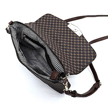 Fashion Monogram 2-in-1 Satchel