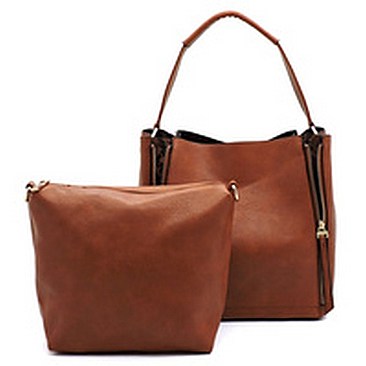 Fashion Zipper Python 2-in-1 Bucket