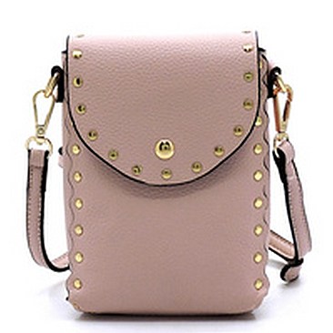 Fashion Studded Cell Phone Purse