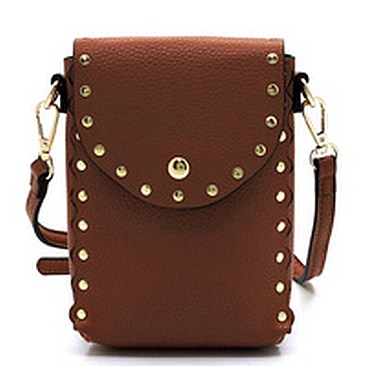 Fashion Studded Cell Phone Purse