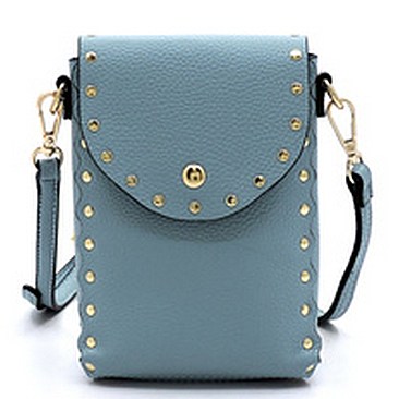 Fashion Studded Cell Phone Purse