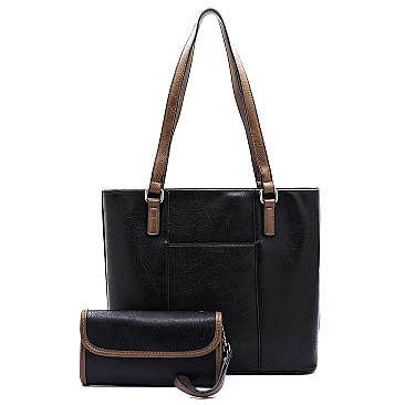 Fashion Front Pocket 2-in-1 Shopper