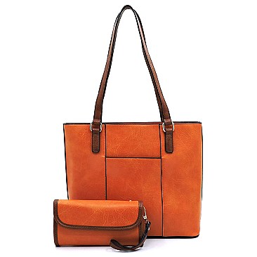 Fashion Front Pocket 2-in-1 Shopper