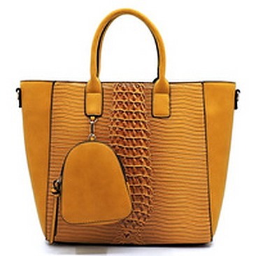 Croc Alligator 2-in-1 Shopper