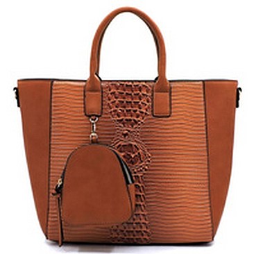 Croc Alligator 2-in-1 Shopper